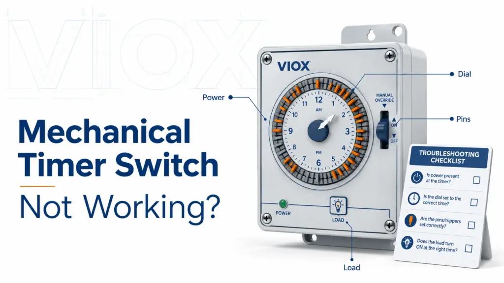 Mechanical Timer Switch Not Working? Common Causes and Fixes