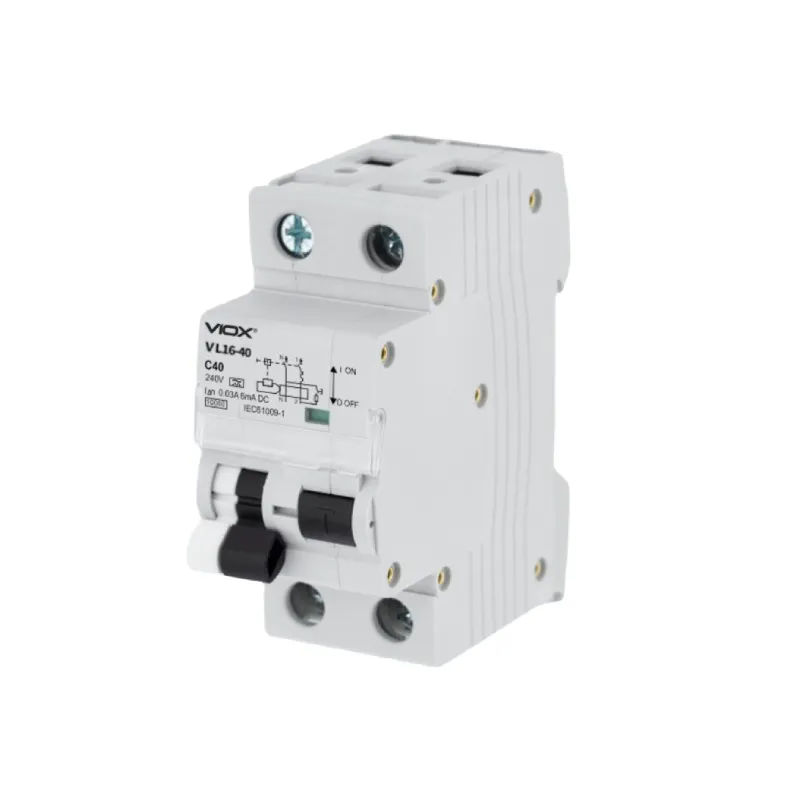 VIOX VL16-40 AC Type 1P+N RCBO