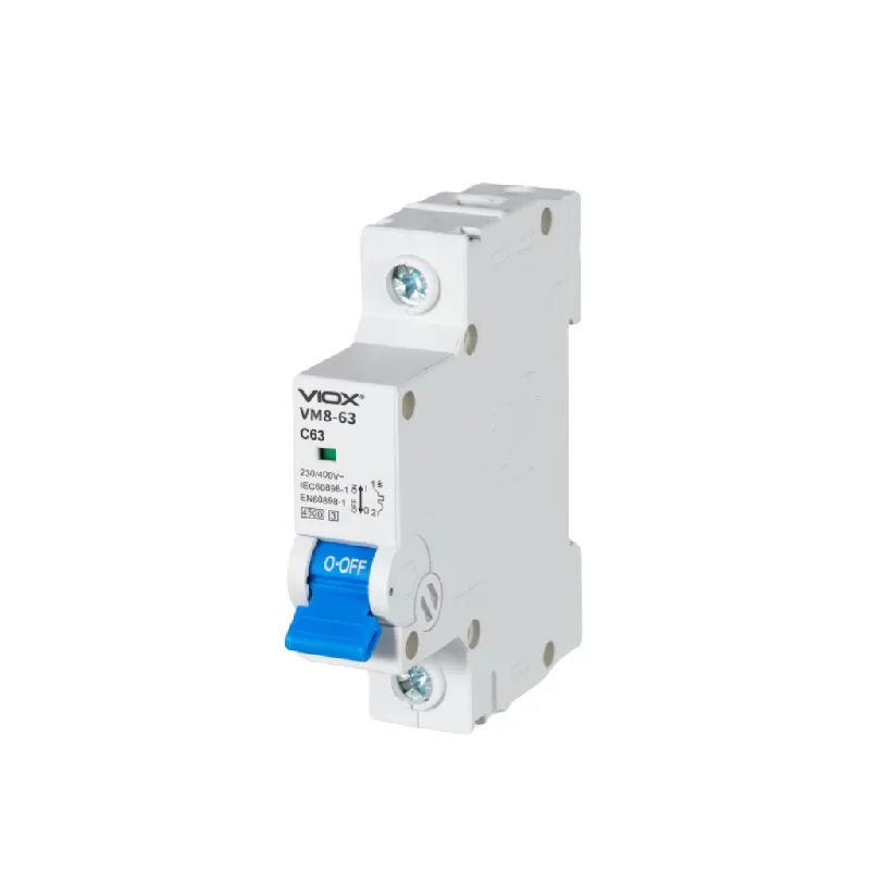 VIOX VM8-63 4P 4.5kA MCB Miniature Circuit Breaker with Household Failure Protection