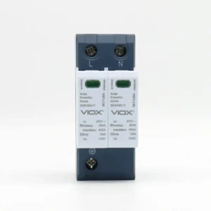 VIOX VSP1-C40/2(S) Pluggable Single-Pole SPD