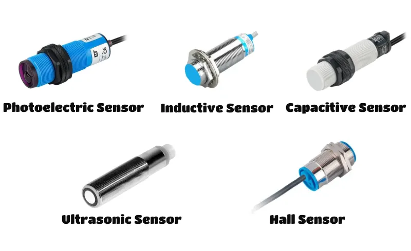 types of proximity sensors