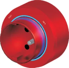 Power track socket adapter