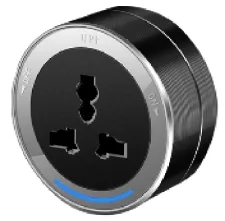 Power track socket Germany adapter