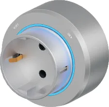 Power track socket russian adapter