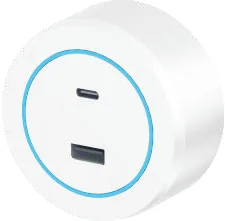 Power track socket adapter