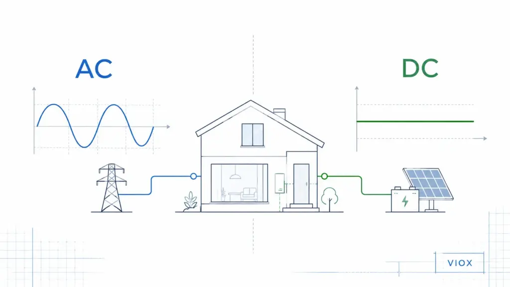 AC vs DC Current: Difference, Meaning, and Why Homes Use AC