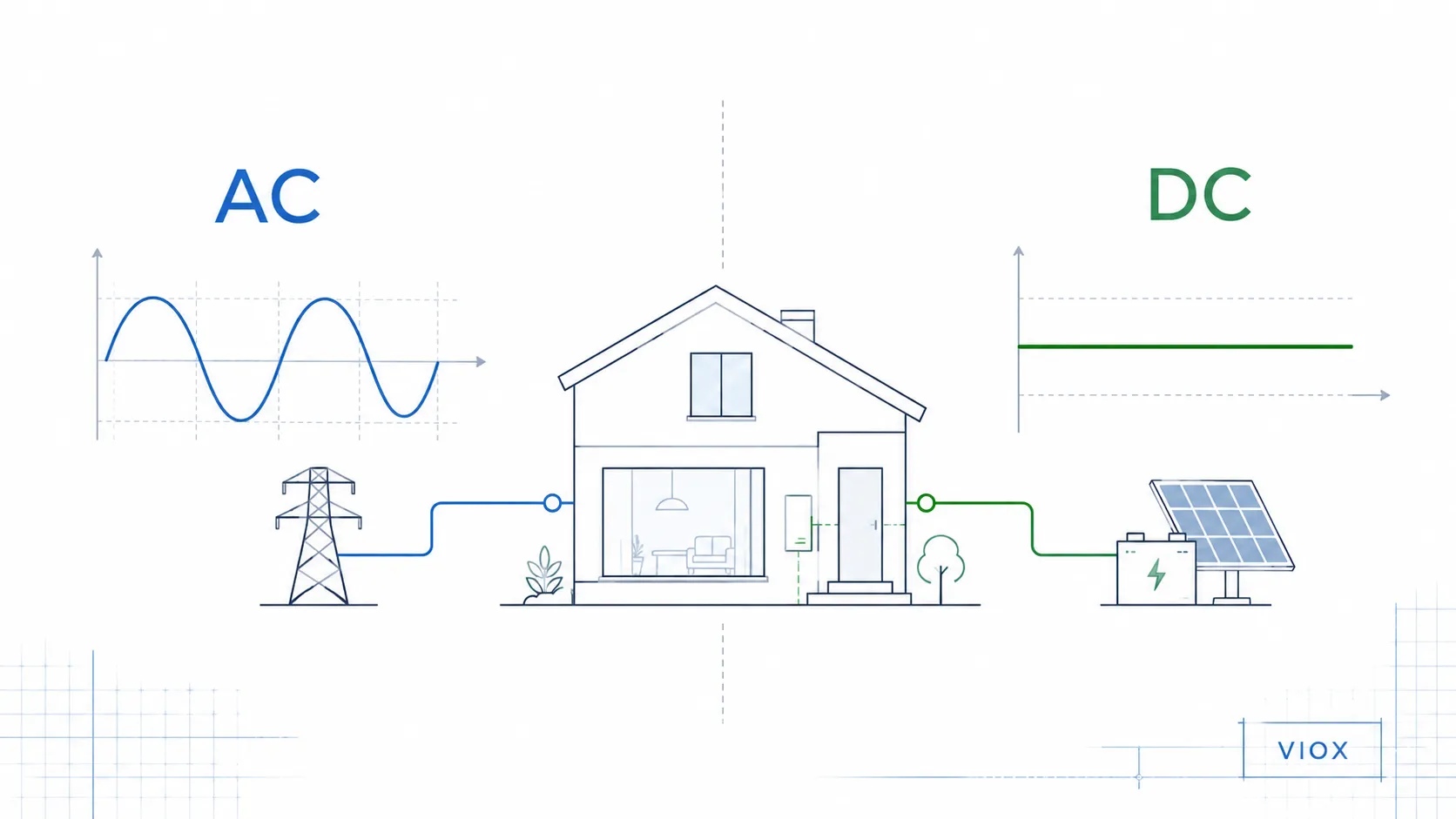 AC vs DC Current: Difference, Meaning, and Why Homes Use AC