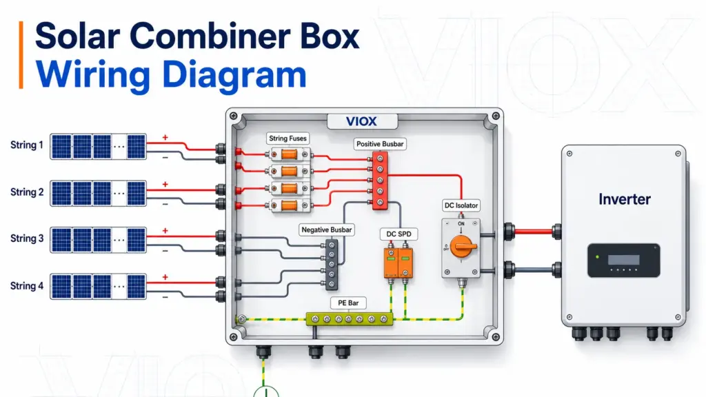 Solar Combiner Box Wiring Diagram