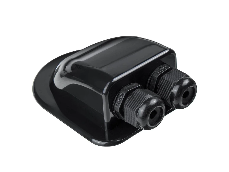 VIOX Black solar cable entry gland