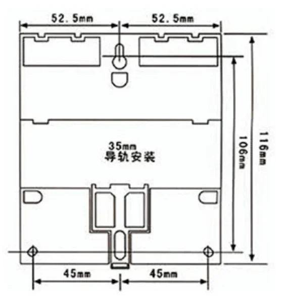 KG317T Digital Timer-Dimension