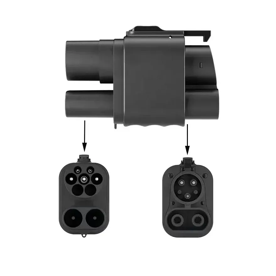 CCS1 to CCS2 EV charging adapter - Image 2