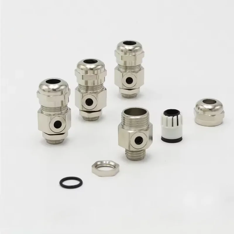 Nickel Plated Brass Breathable Cable Glands
