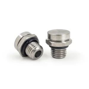 Nickel-plated copper Breather Vent Plug