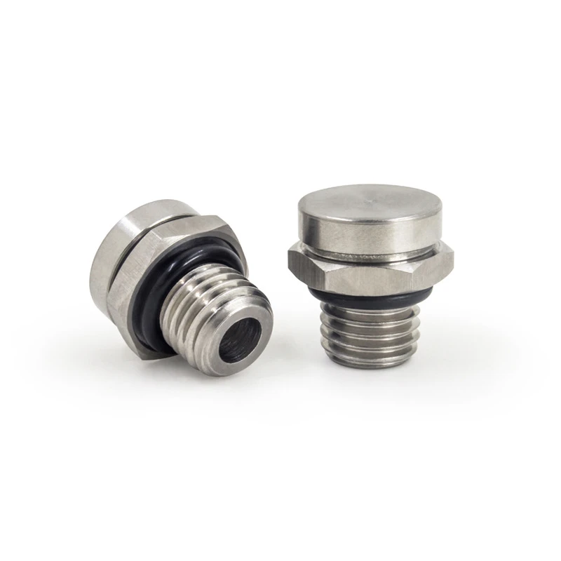 Nickel-plated copper Breather Vent Plug