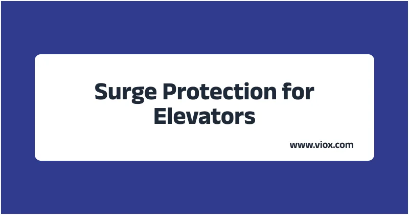 Surge Protection for Elevators