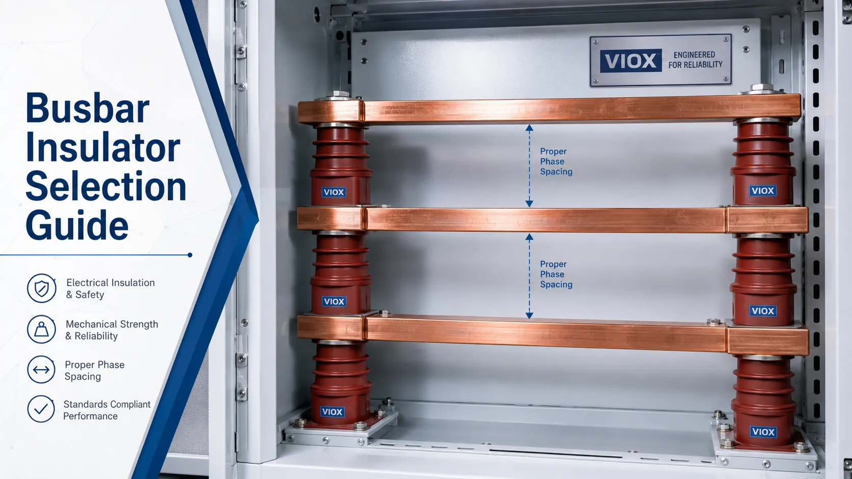 Busbar Insulator Selection Guide: Types, Materials, Size Chart, and Support Design