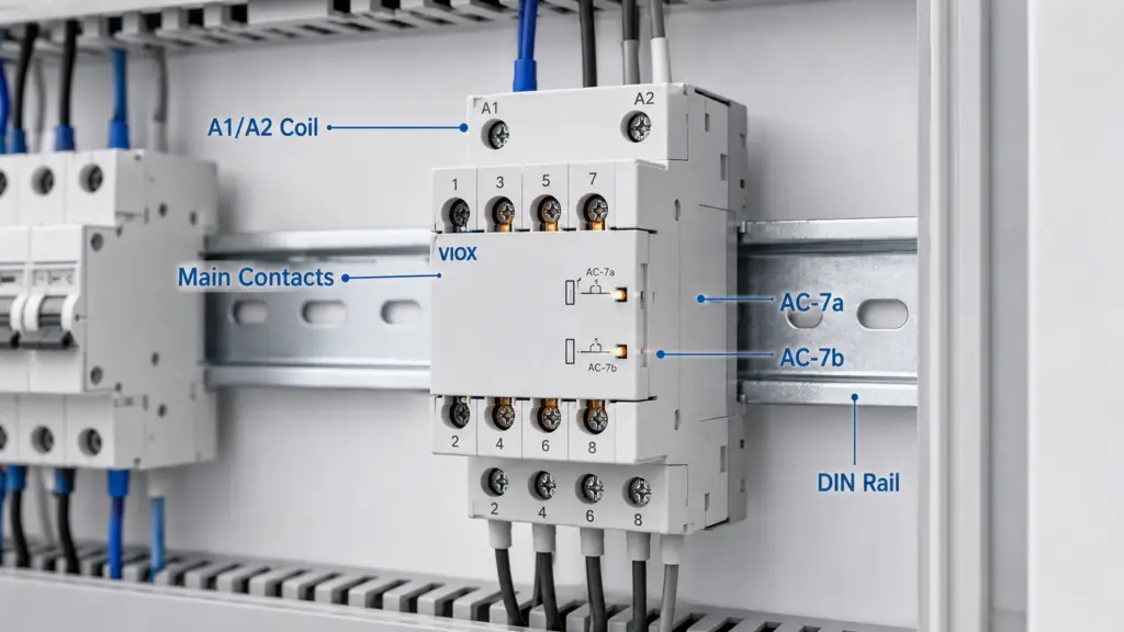 Modular Contactor Explained: Wiring Diagram, AC-7a vs AC-7b, and Selection Guide