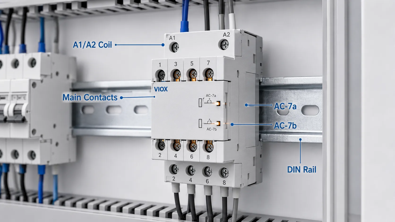 Modular Contactor Explained: Wiring Diagram, AC-7a vs AC-7b, and Selection Guide