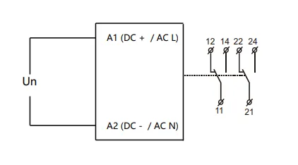 VIOX FCT18-BP Interval Timer Relay wiring
