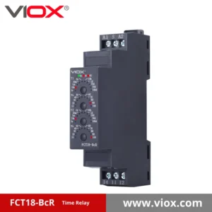 VIOX FCT18-BcR Asymmetrical Flashing Timer Relay