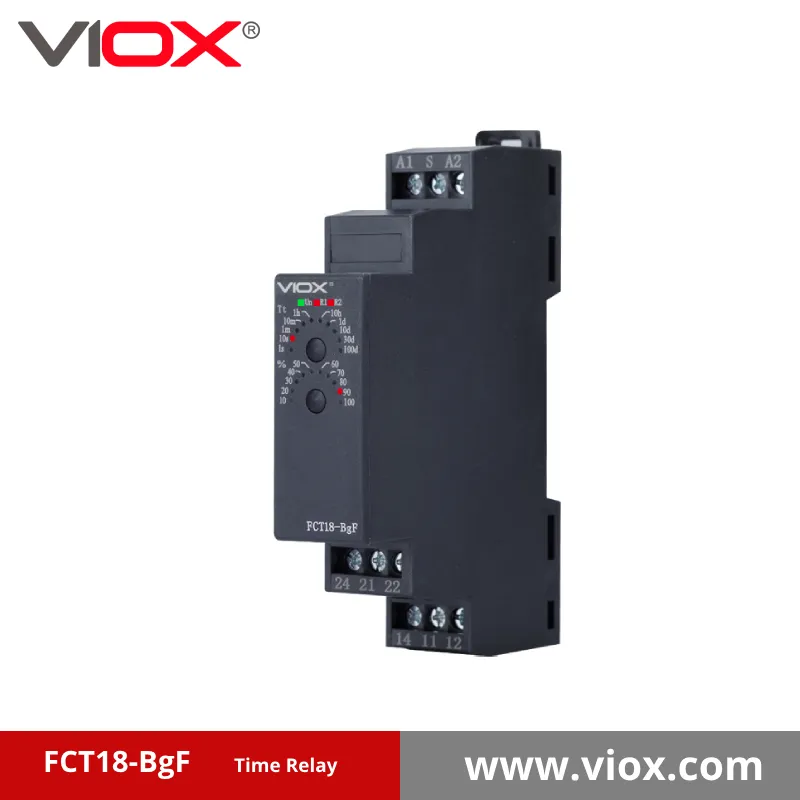 VIOX FCT18-BgF Interval Relay with Control Signal Off