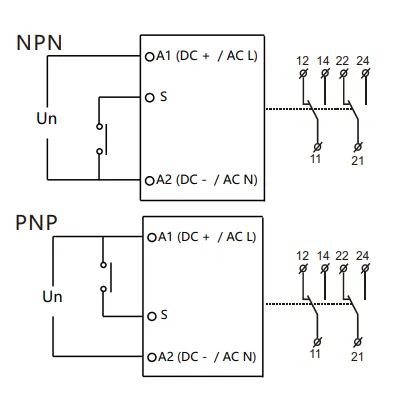 VIOX FCT18-N Multifunction Timer Relay wiring