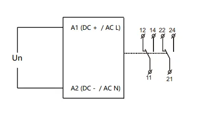 VIOX FCT18-ST Start-Delta Timer Relay wiring