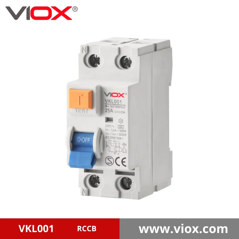 VKL11 Residual Current Operated Circuit Breaker 2P (RCCB)