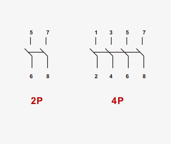 VOPV DC Isolator Switch NL1 Series wiring