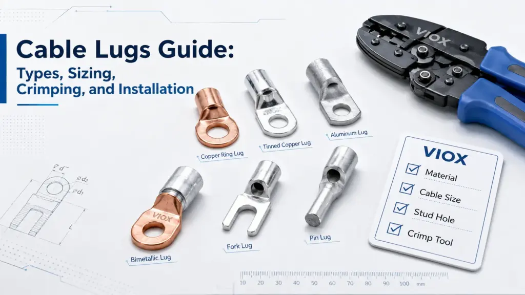 Cable Lugs Guide: Types, Size Selection, Crimping, and Installation Best Practices