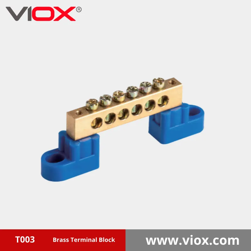 VIOX T003 Brass Terminal Block