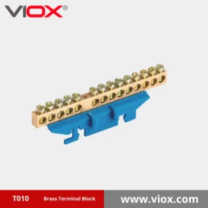 VIOX T010 Brass Terminal Block