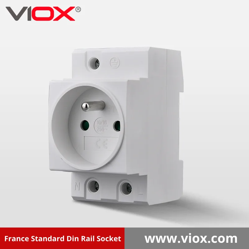 France Standard Din Rail Socket