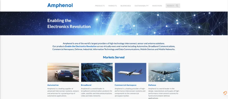 TOP 10 MC4 connector manufacturers- Amphenol MC4 connector