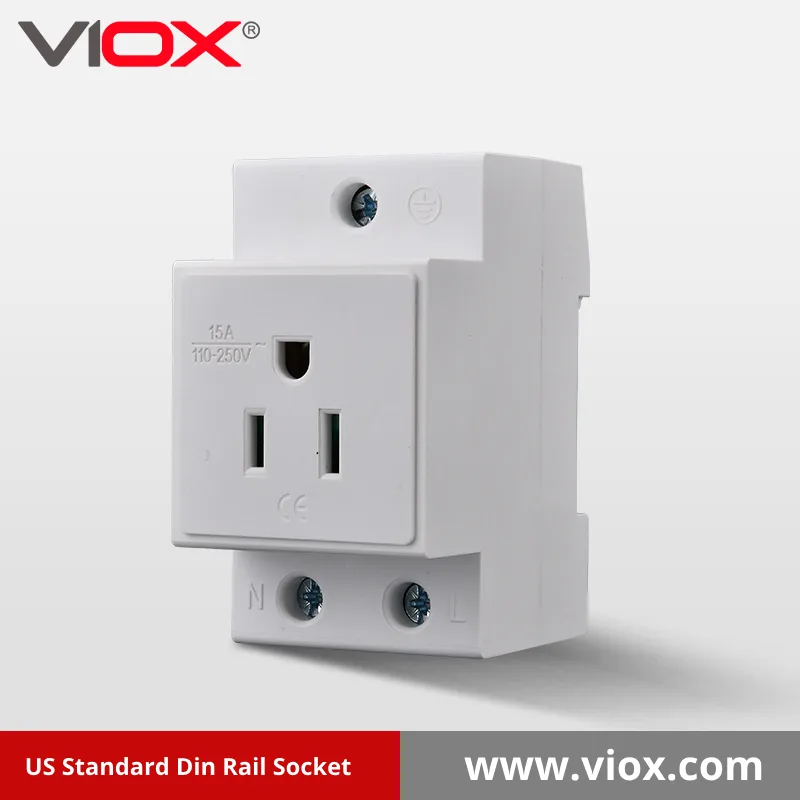 US Standard Din Rail Socket