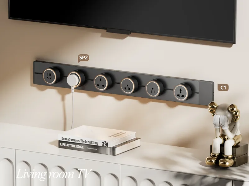 VIOX Gen3 C1 Surface Mounted Track in Living room