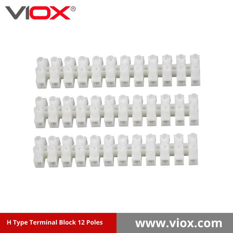 VIOX H Type Terminal Block (12 Pole)