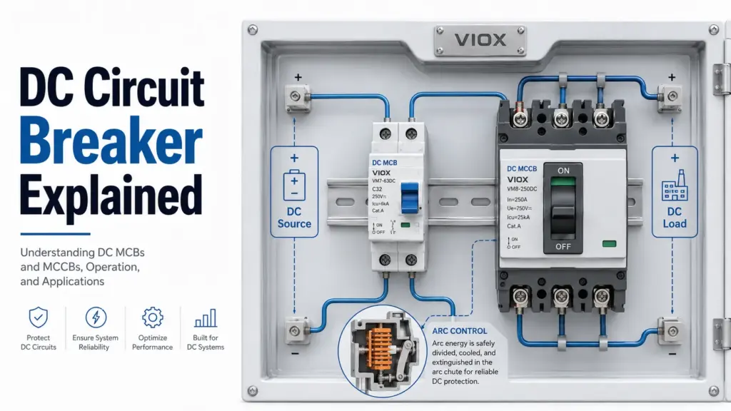 DC Circuit Breaker Explained: Wiring Diagram, Polarity, DC MCB, and DC MCCB