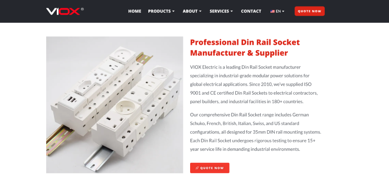 Top 10 DIN Rail Socket Manufacturers- VIOX