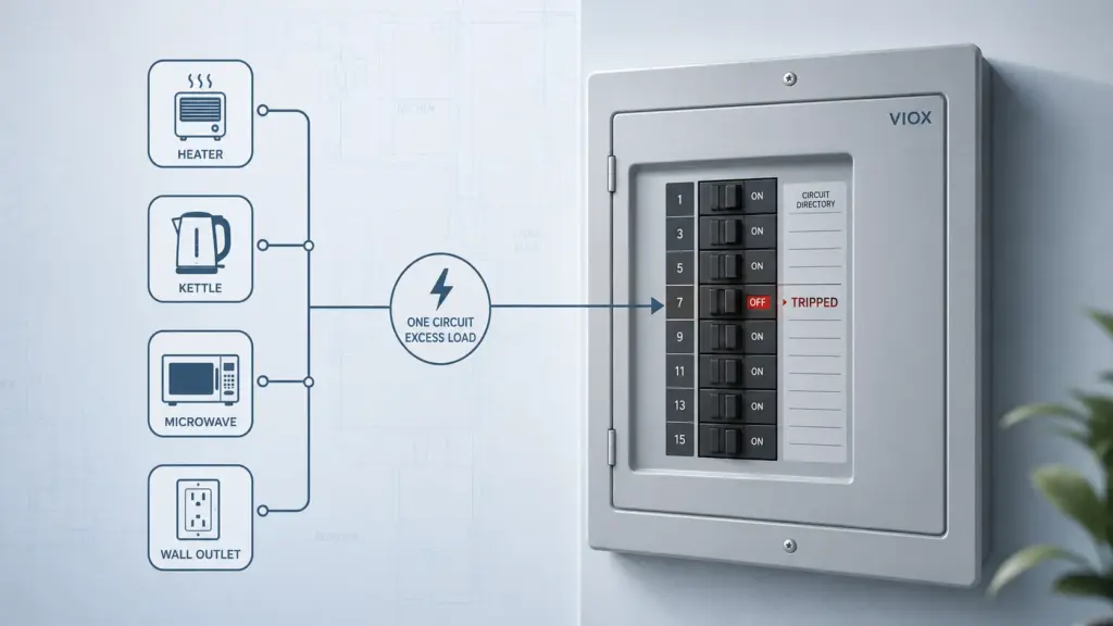 What Is a Circuit Overload? Causes, Breaker Trips, Fire Risk, and Fixes
