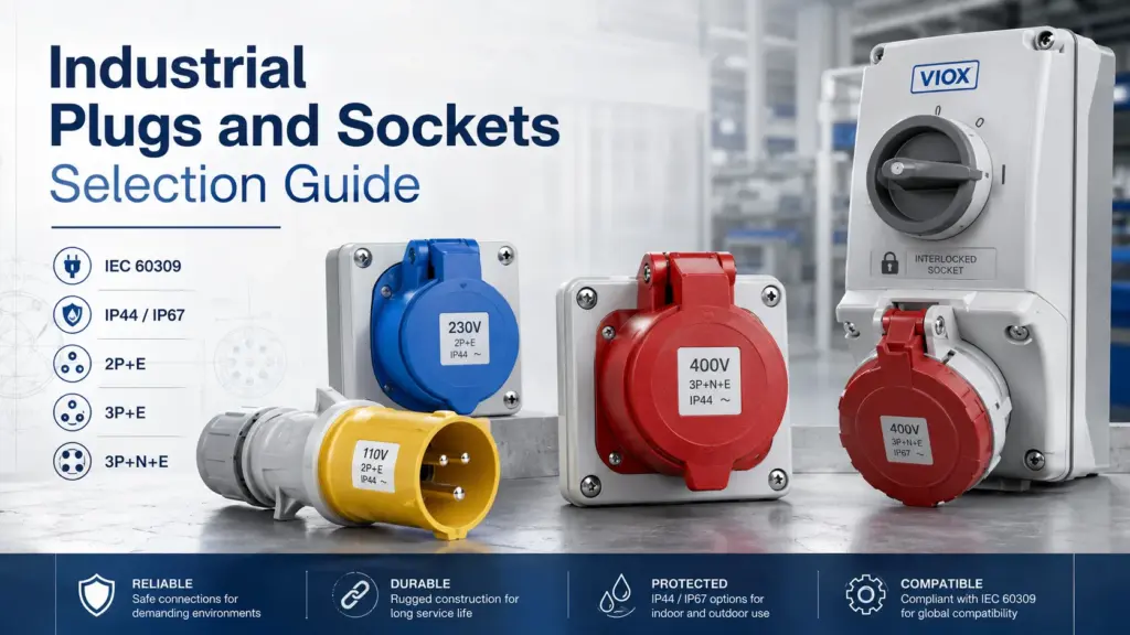 Industrial Plugs and Sockets: IEC 60309 Types, IP Ratings, Pin Configurations, and Selection Guide