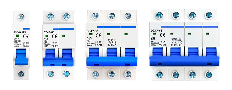 MCB Pole Configurations