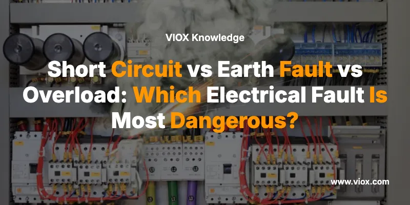 Short Circuit vs Earth Fault vs Overload
