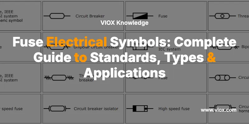Fuse Electrical Symbols: Complete Guide to Standards, Types & Applications