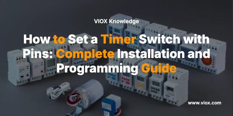 How to Set a Timer Switch with Pins: Complete Installation and Programming Guide