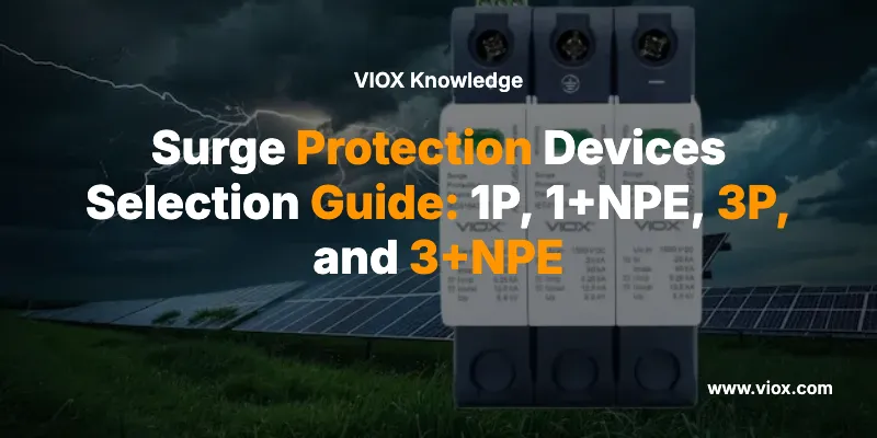 Surge Protection Devices Selection Guide: 1P, 1+NPE, 3P, and 3+NPE