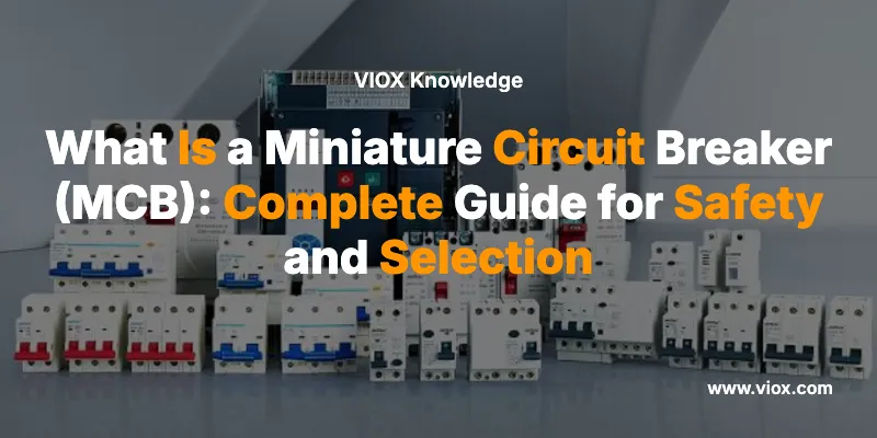 What Is a Miniature Circuit Breaker (MCB): Complete Guide for Safety and Selection