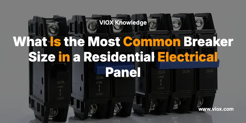 What Is the Most Common Breaker Size in a Residential Electrical Panel