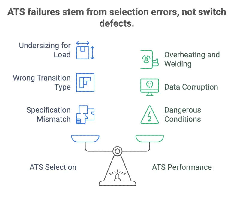 Why Automatic Transfer Switches Fail