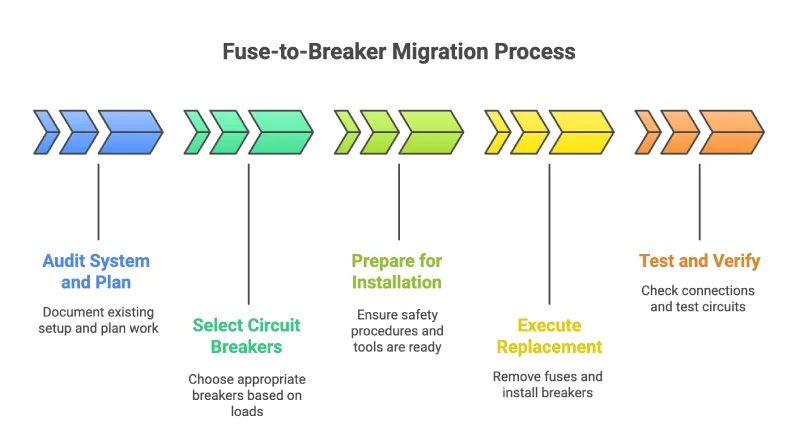 fuse to breaker Migration Process